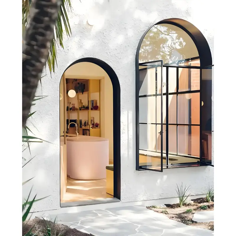 หน้าต่างรูปทรงอลูมิเนียมอัลลอยด์